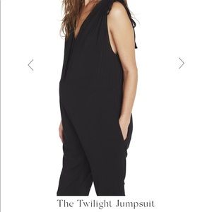 HATCH Twilight Jumpsuit in black